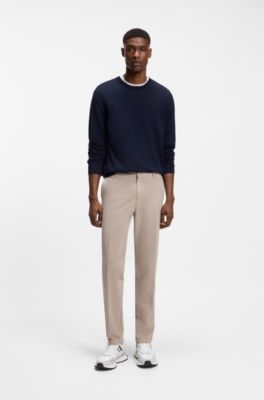 Sneakers im Laufschuh-Stil mit EVA-Gummisohle, Wei&szlig;