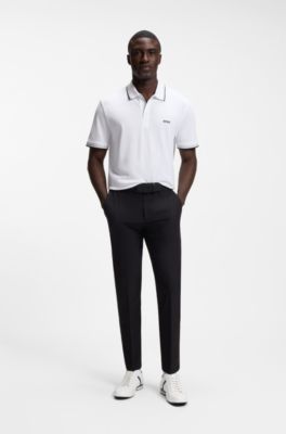 Sneakers in pelle con fodera interna per il controllo degli odori, Bianco