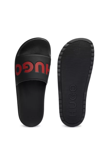 Slides with logo strap
