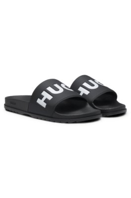 Slides with logo strap