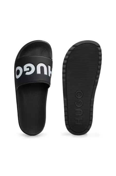 Slides with logo strap