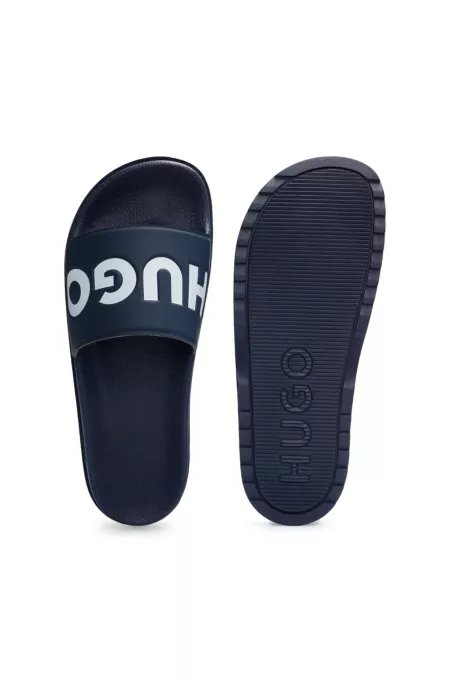 Slides with logo strap