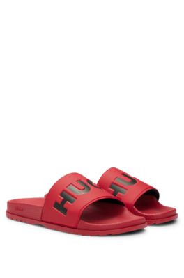 Hugo boss slides hot sale mens