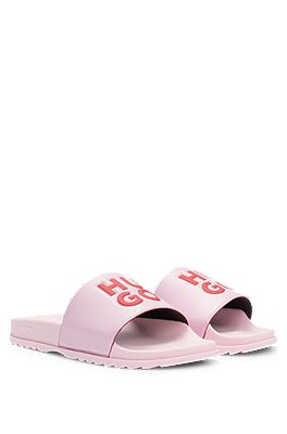 Hugo boss on sale pink sliders