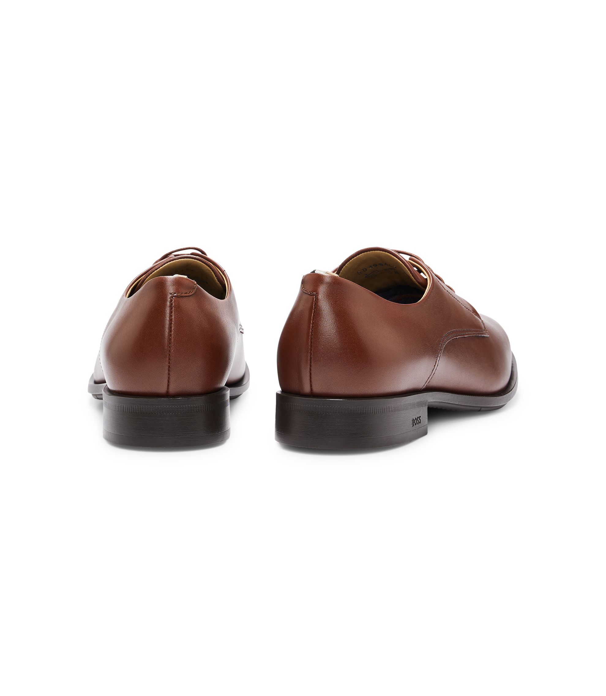Hugo Boss Rich Brown Leather Derbys Hugo Boss Men main image 4