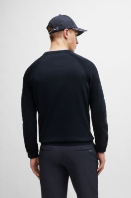 Boss Sweater Hooded Logo Blue main image 0
