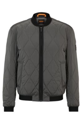 Hugo boss quilted bomber jacket new arrivals