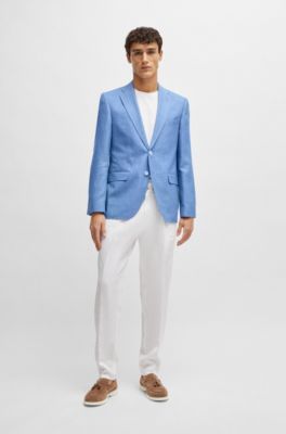 BOSS - Fein gemustertes Regular-Fit Sakko 