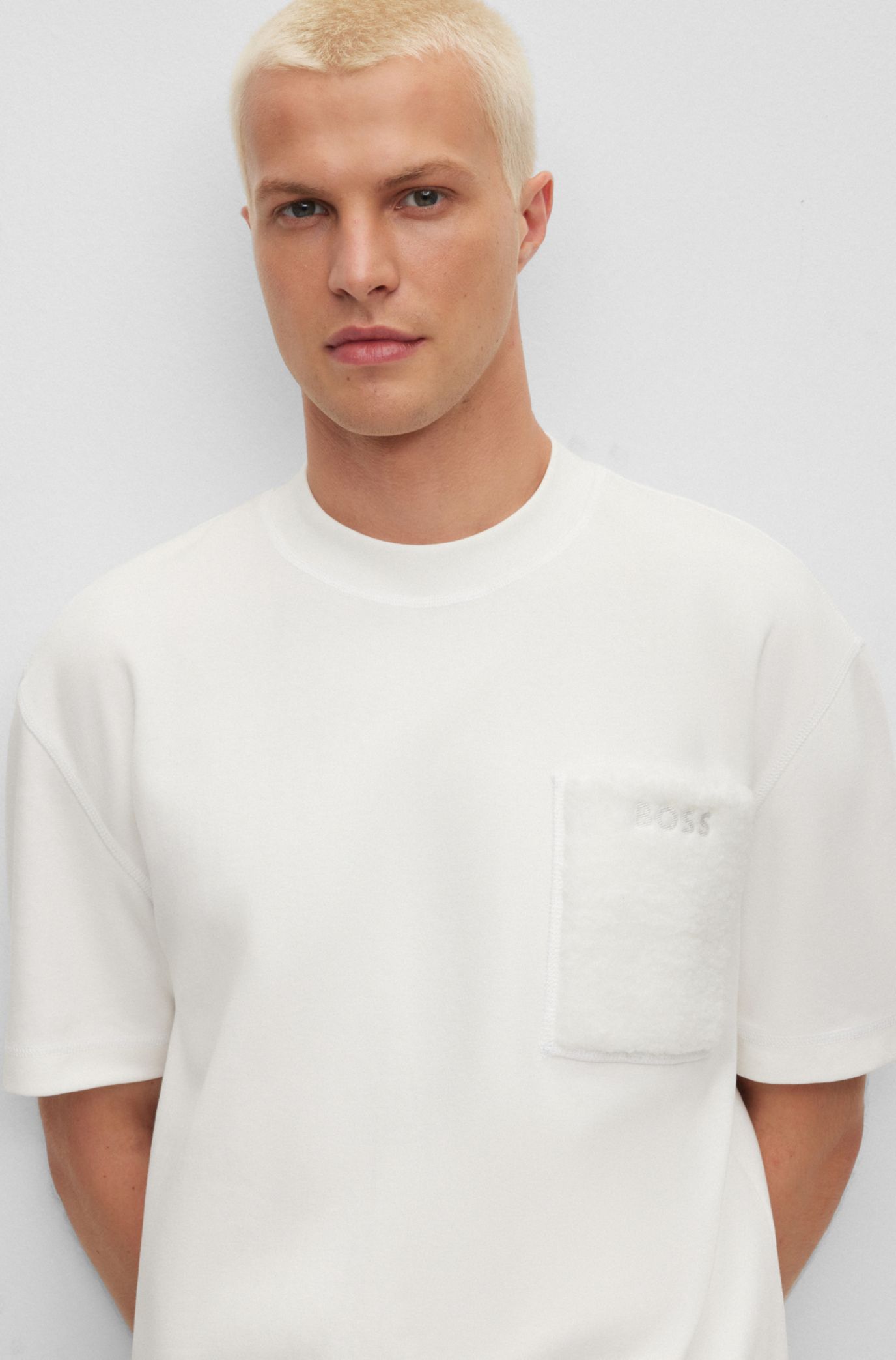 Damier Pocket Crew Neck T-shirt - Men - Ready to Wear