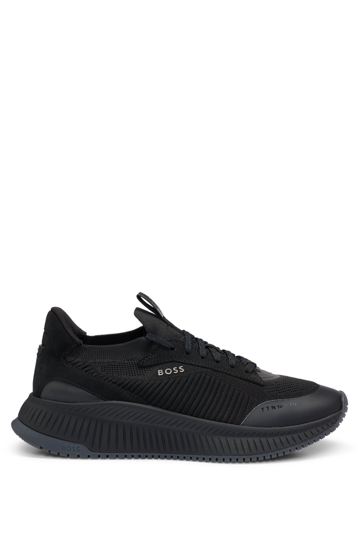 TTNM EVO trainers with knitted upper, Black