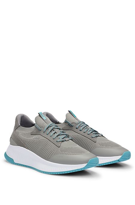 TTNM EVO trainers with knitted upper, Dark Grey