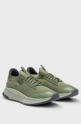 TTNM EVO trainers with knitted upper, Green