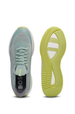 BOSS - ソックススニーカー ニットアッパー フィッシュボーンソール  