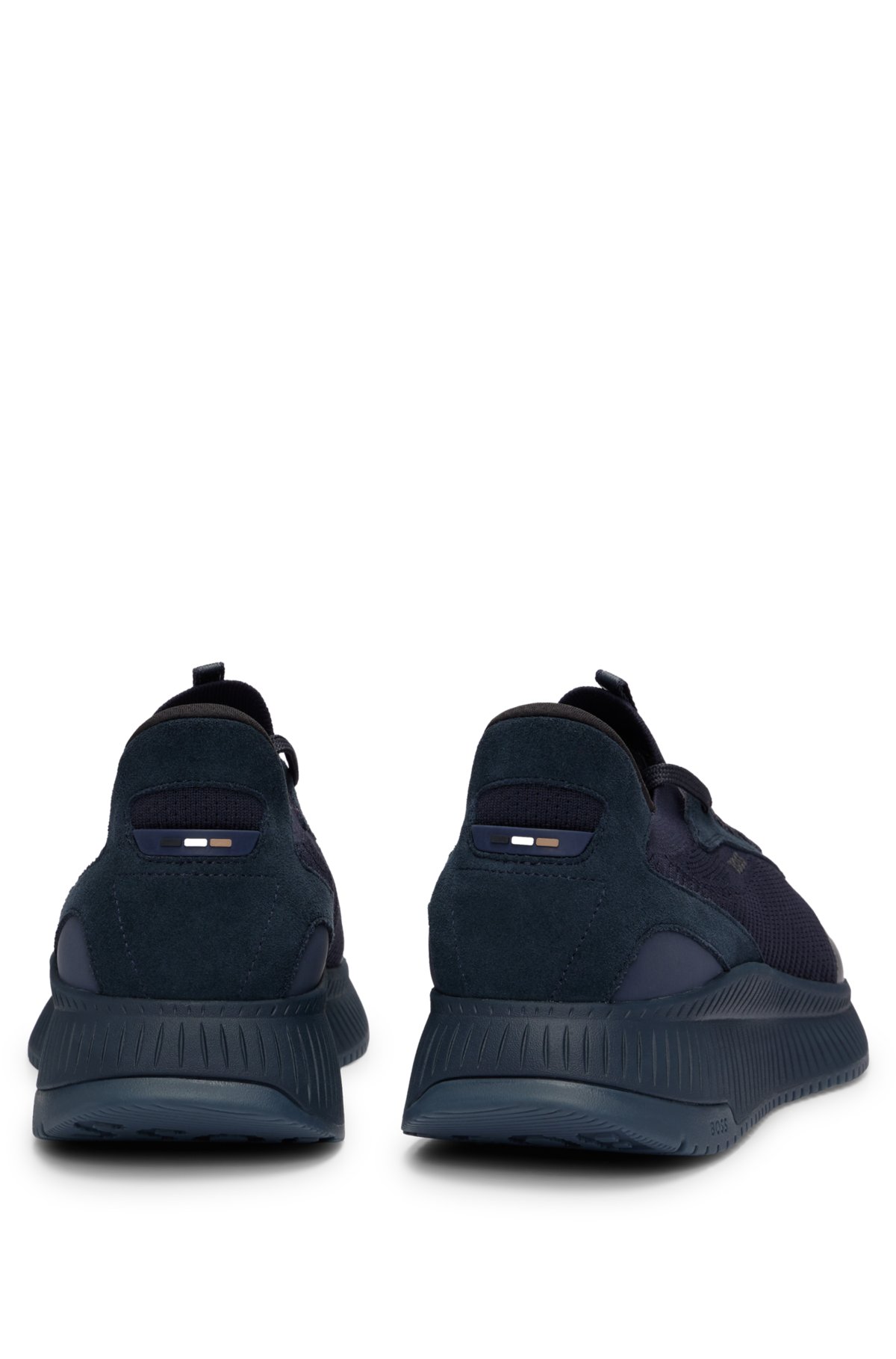 TTNM EVO trainers with knitted upper, Dark Blue