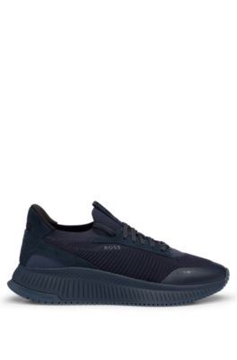 TTNM EVO trainers with knitted upper, Dark Blue