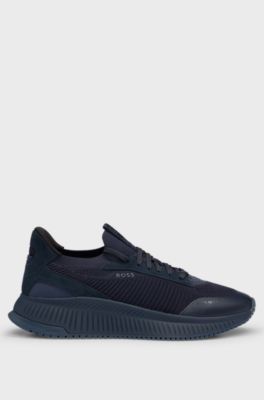 TTNM EVO trainers with knitted upper, Dark Blue