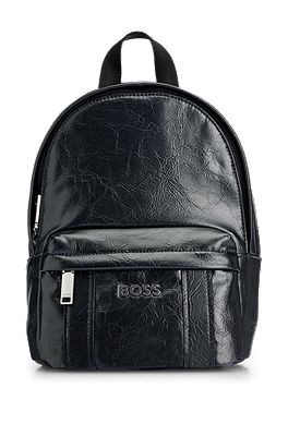 Hugo boss deals leather rucksack