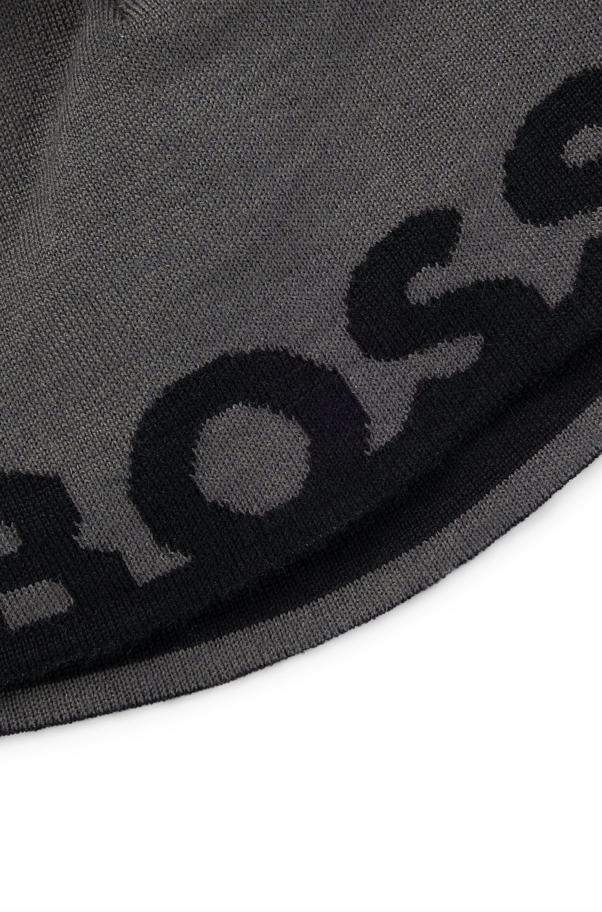 BOSS - Mütze aus Woll-Mix mit Logo