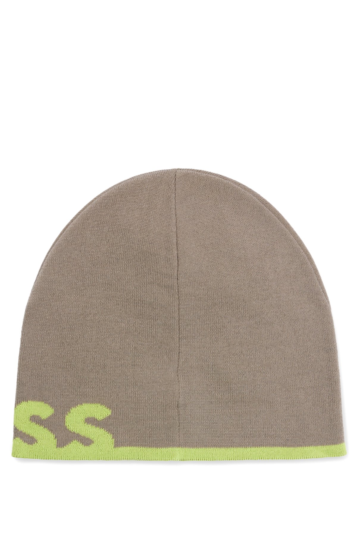 blend hat BOSS logo in wool with - a Beanie