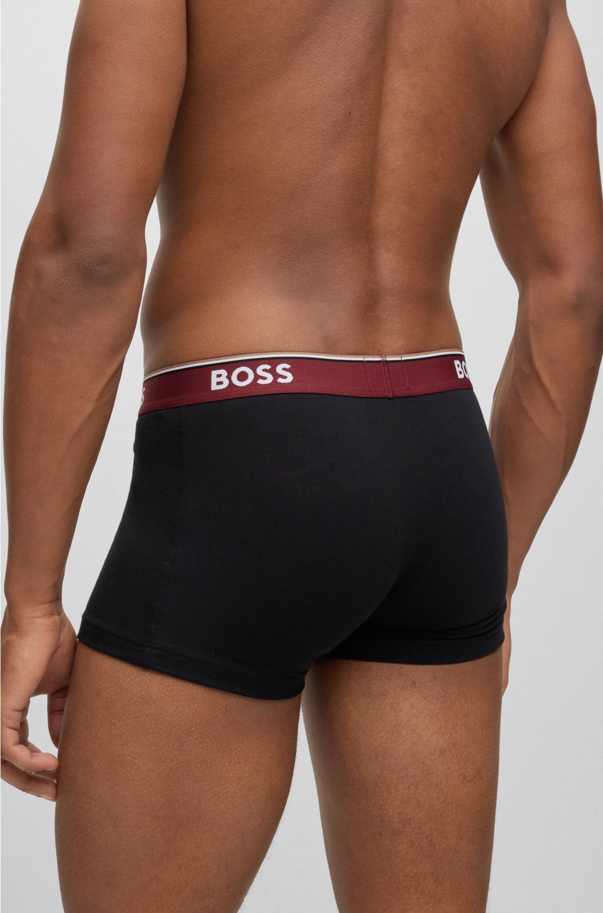Hugo Boss - Paquete de 3 calzoncillos de algodón para hombre