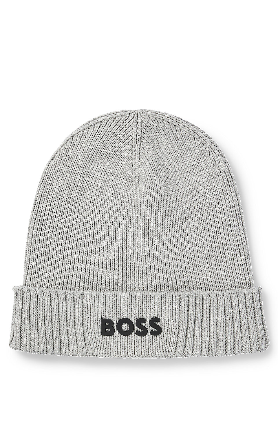 BOSS - Mütze aus Baumwoll-Mix mit Kontrast-Logo