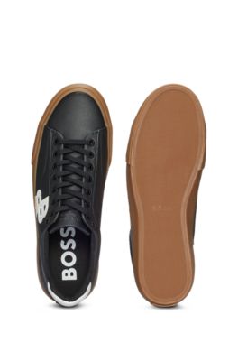 BOSS - Low-top trainers with monogram detail