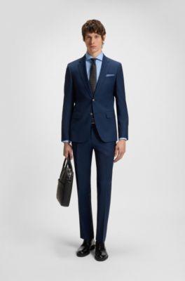 Chaussures derby en cuir italien avec finitions passepoil&eacute;es, Noir