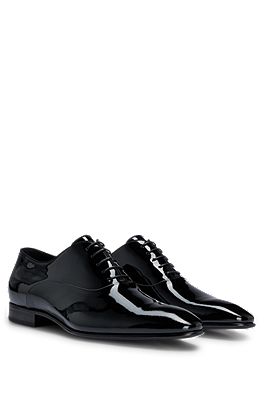 Patent leather oxfords hot sale mens