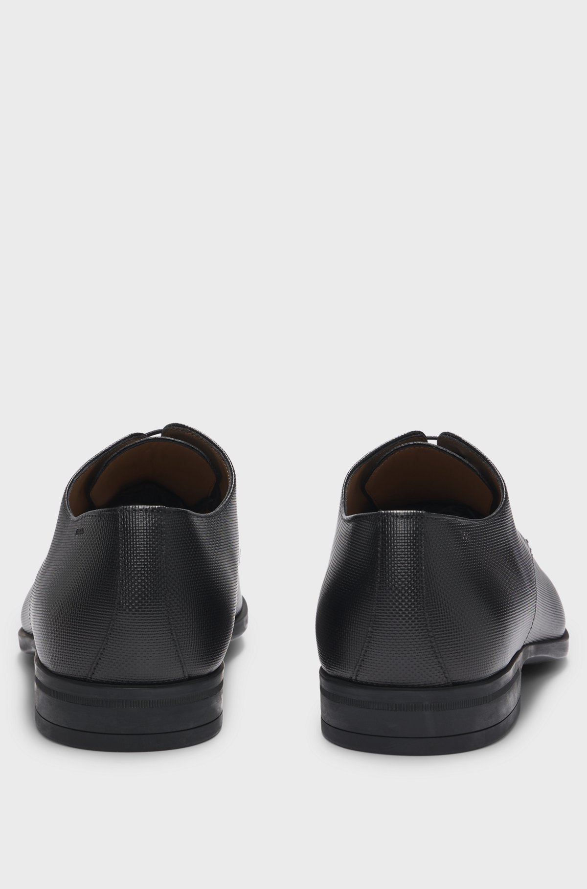 BOSS - ダービーシューズ エンボスレザー パデッドインソール BOSS - ダービーシューズ エンボスレザー パデッドインソール