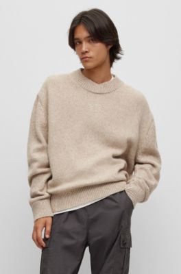 oversized crew neck jumper