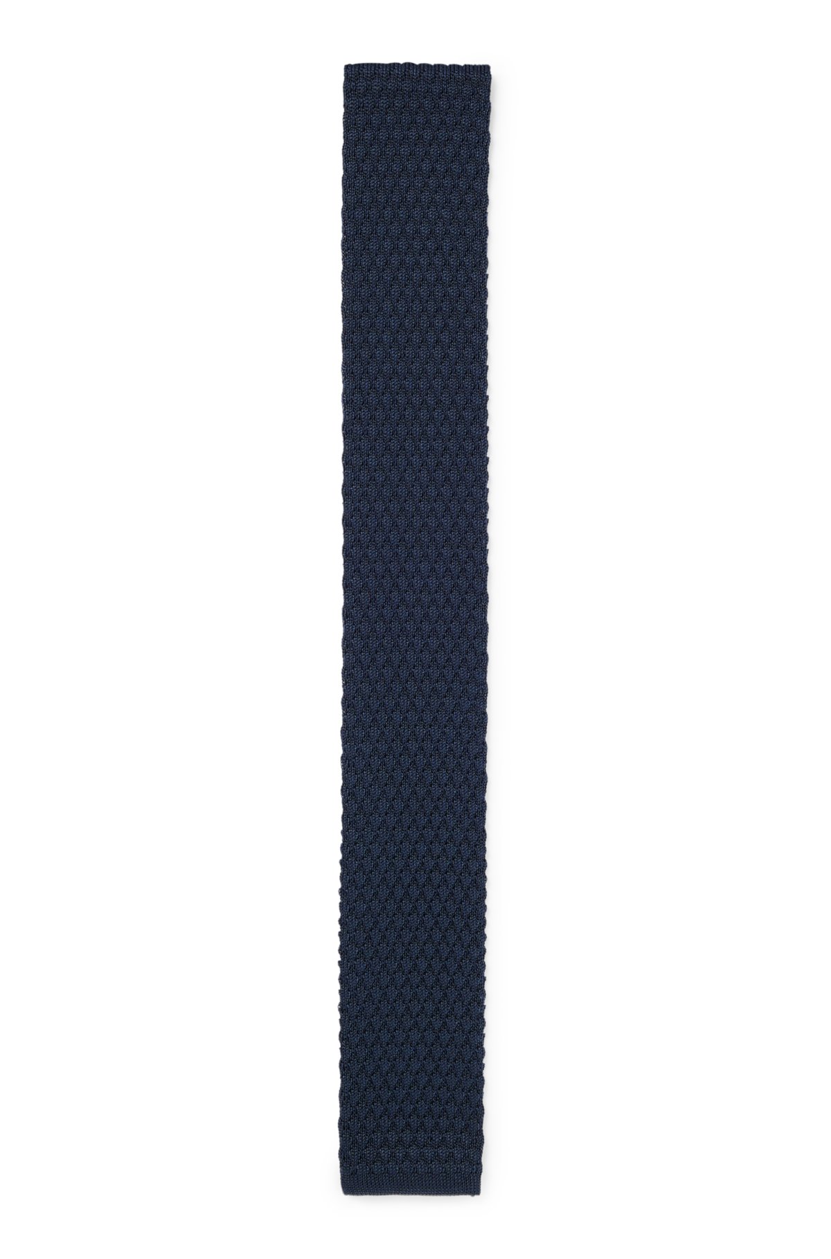 - reiner BOSS aus Seide Krawatte mit Jacquard-Struktur