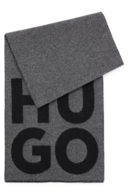 Hugo boss scarf sale new arrivals