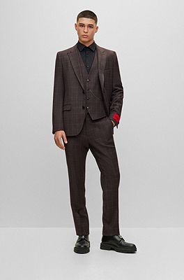 レッド スーツ for Men by HUGO BOSS | Slim, Tailored