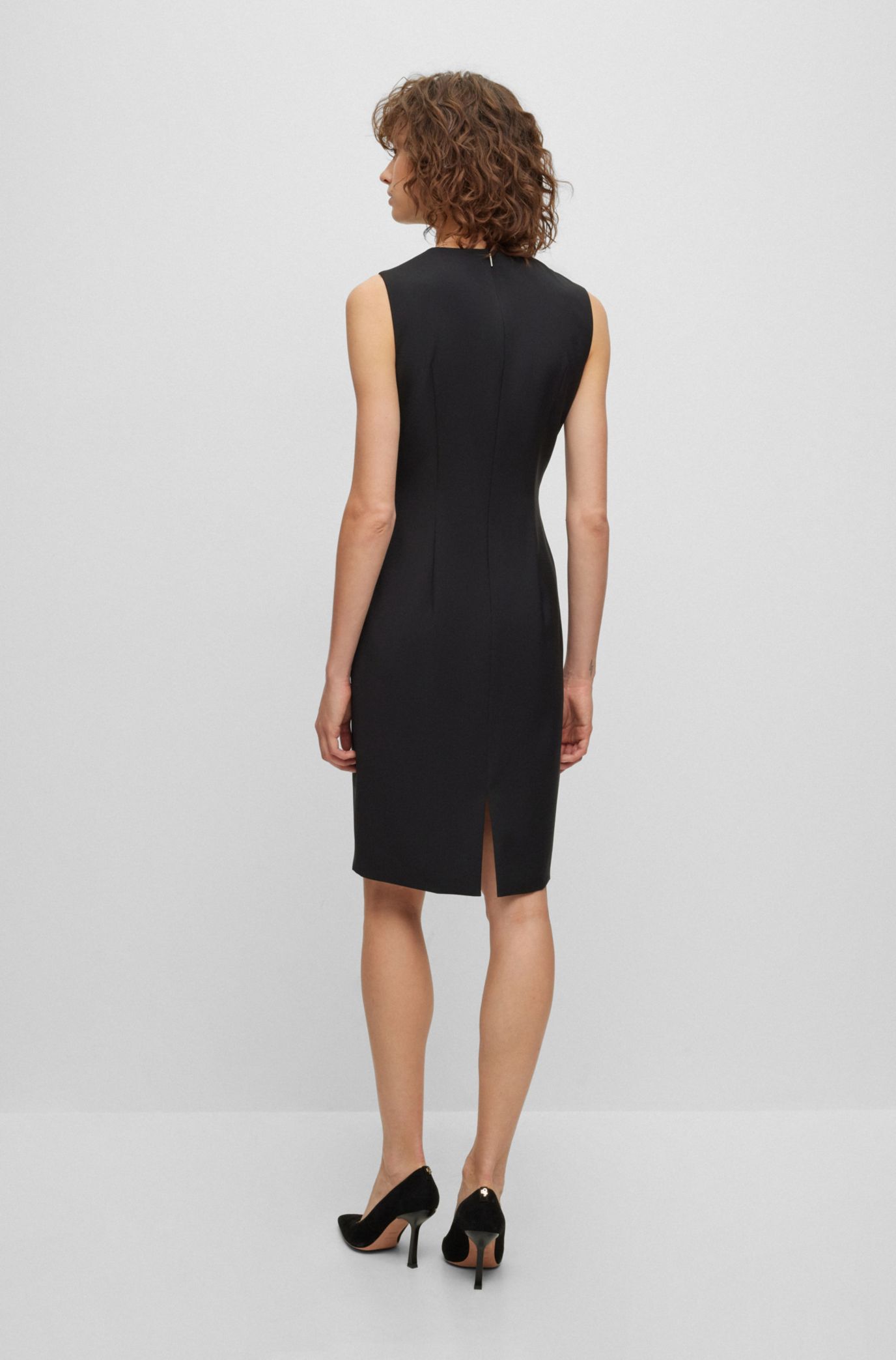 Hugo boss deals black dress