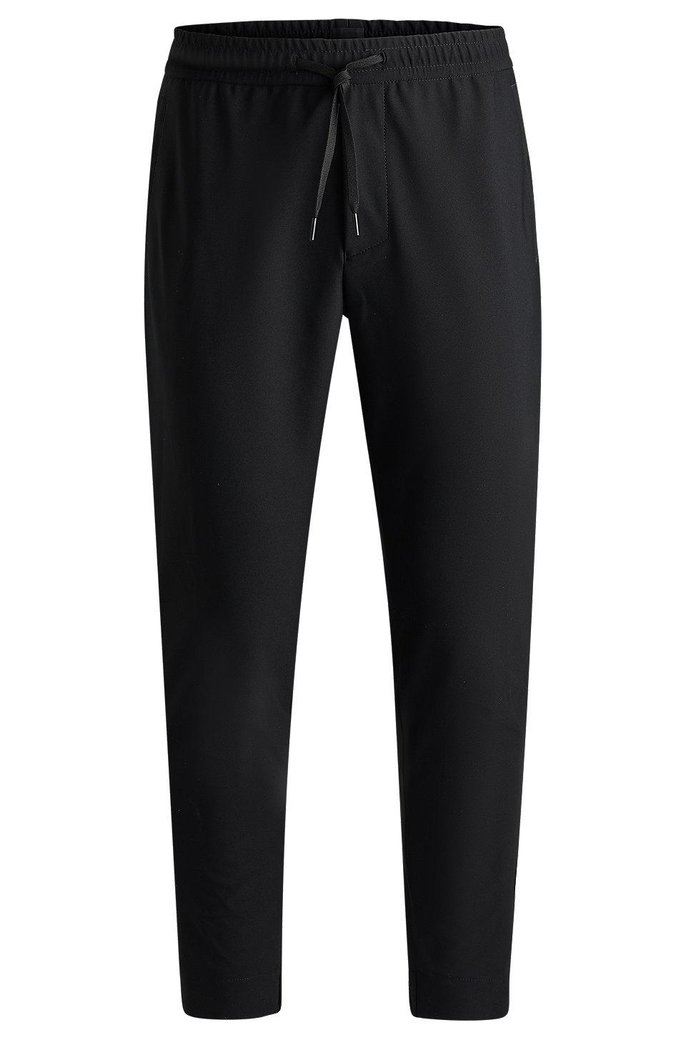 BOSS - Tapered-fit trousers in waterproof softshell material