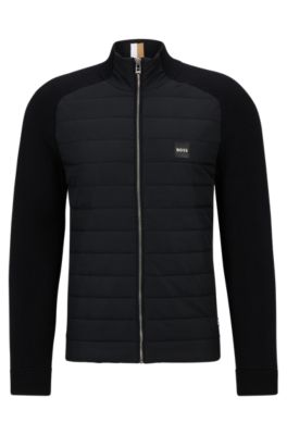 Hugo boss zip jacket new arrivals