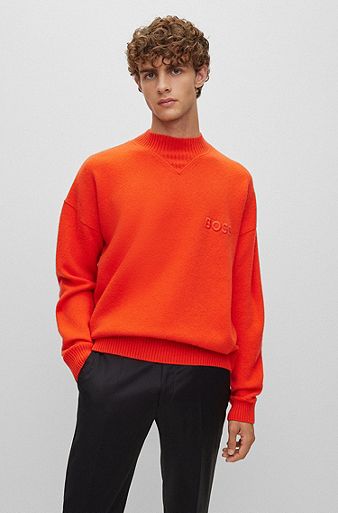 Monogram Embroidered Wool Crewneck - Ready to Wear
