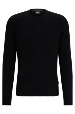 BOSS Regular fit sweater in cashmere