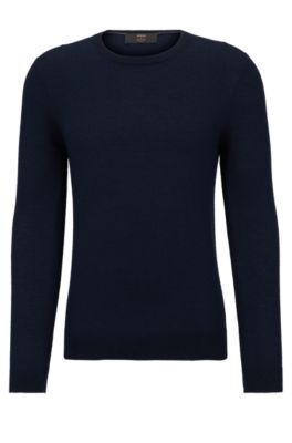 BOSS - Regular-fit sweater in cashmere