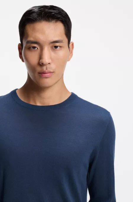 Regular-fit sweater in cashmere