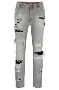 Silver store distressed jeans