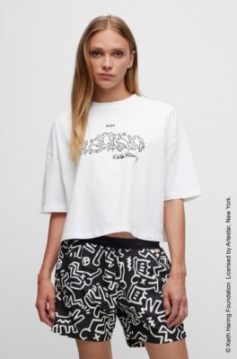 BOSS - BOSS x Keith Haring ジェンダーニュートラル スイムショーツ 