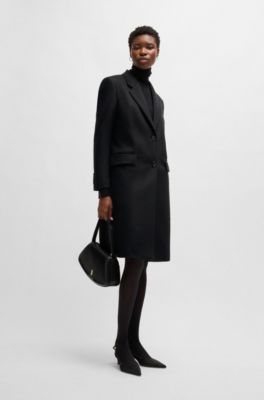 BOSS スリムフィット ビジネスコートバージンウール/カシミア 新品未使用 BOSS - スリムフィットコート バージンウール／カシミア