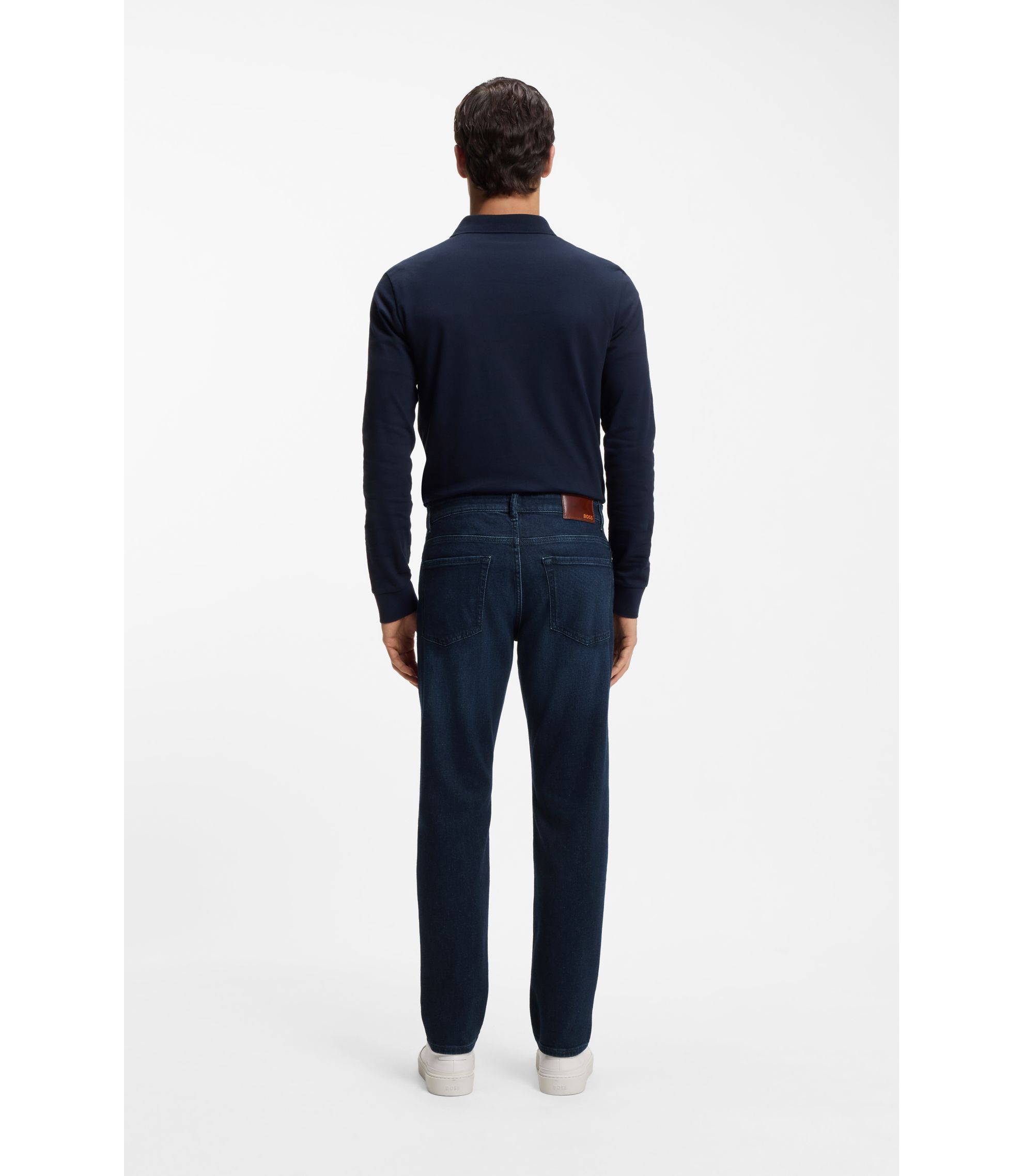 Boss Re.Maine Bo, Jeans Uomo In Cotone E Poliestere Riciclato, Vestibilità Moderna