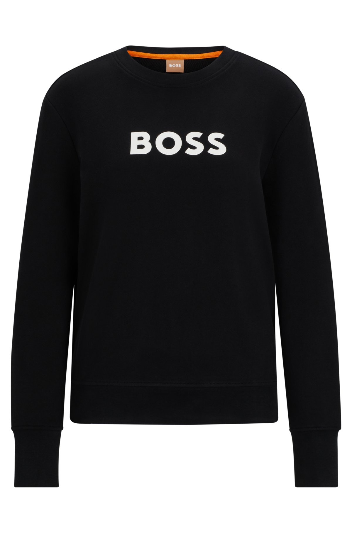 BOSS - コットンテリー スウェットシャツ コントラストロゴ