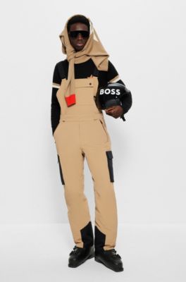 BOSS BOSS x Perfect Moment waterproof salopettes with capsule branding