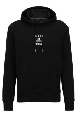 HUGO BOSS X BRUCE LEE GENDER-NEUTRAL HOODIE WITH SPECIAL ARTWORK