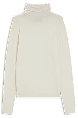 Pull à col roulé en cachemire