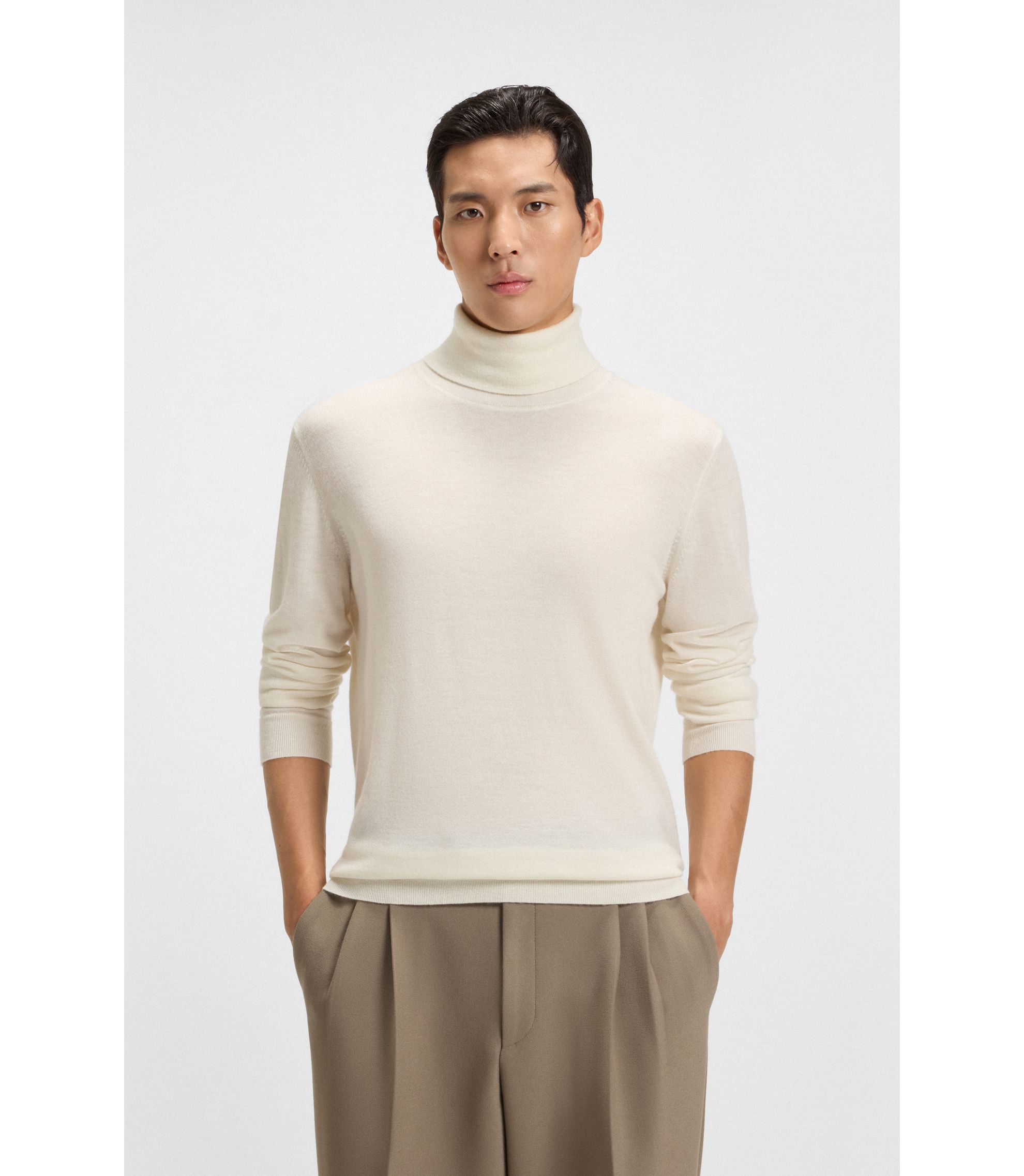 Rollkragenpullover aus Kaschmir