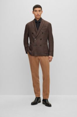 hugo boss brown blazer
